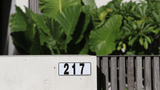 Reflective House Number Plate